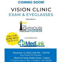 Vision Clinic Exam & Eyeglasses- Colbert Location