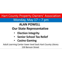 HCPOA Meeting with Alan Powell