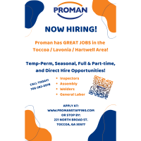 Now Hiring! Inspectors, Assembly, Welders, General Labor