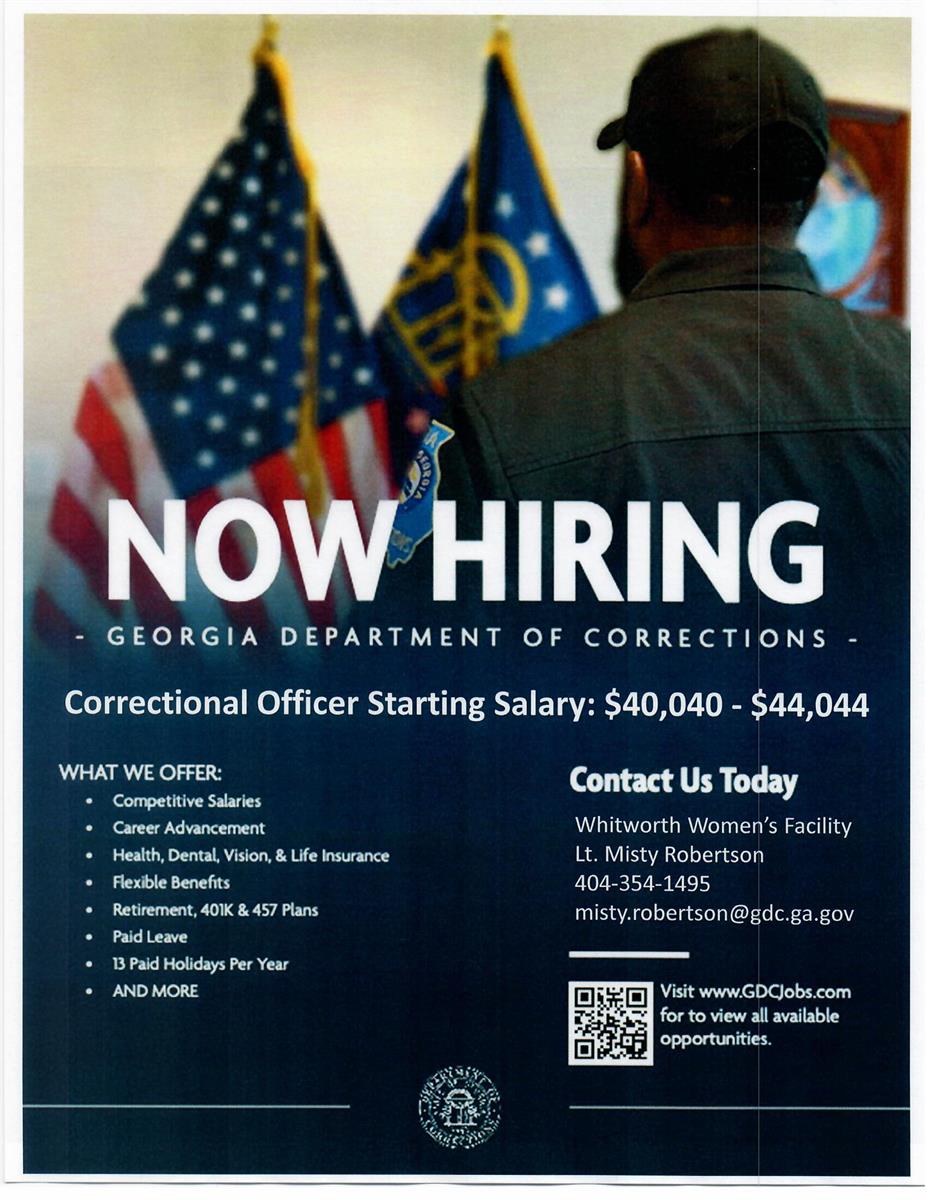 Whitworth Women's Facility Correctional Officer Job Description
