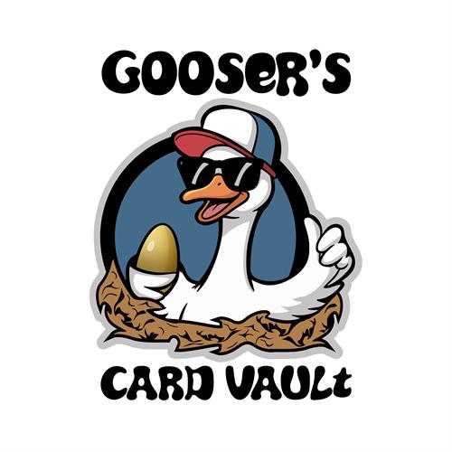 "Gooser's Card Vault" Logo Creation