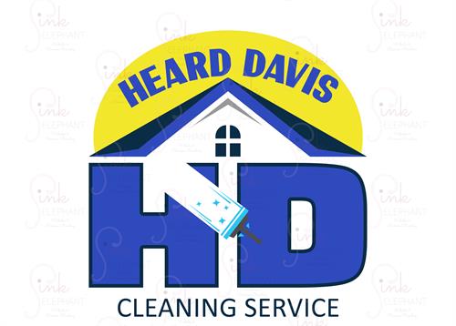 "Heard Davis Cleaning Service" Logo Creation