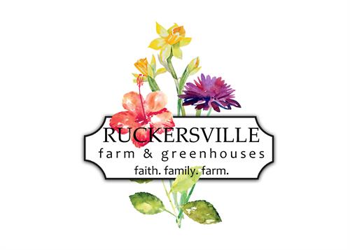 "Ruckersville Farm & Greenhouses" Logo Creation