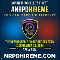 New Rochelle Police Dept.: Police Exam Application Deadline