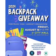 New Rochelle Youth Bureau: Backpack Giveaway