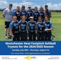 Westchester Heat Fastpitch Softball Tryouts for 2024/2025