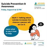 Suicide Prevention & Awareness Virtual Workshop