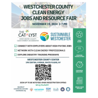 Clean Energy Jobs & Resource Fair Hosted by Westchester County