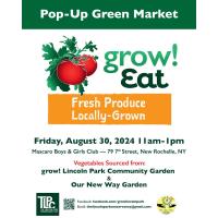 Pop-Up Green Market at Mascaro Boys & Girls Club