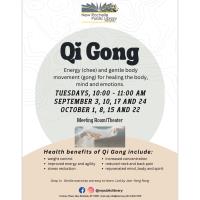 Qi Gong Returns to New Rochelle Public Library