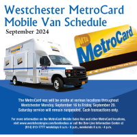 Westchester MetroCard Mobile Van in New Ro