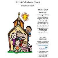 St. Luke's Lutheran Church RALLY DAY