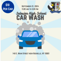 Salesian High School’s Car Wash!