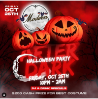 Modern After Dark Halloween Party