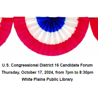 Candidate Forum for U.S. Congressional District 16