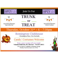 TRUNK OR TREAT at Remington Boys & Girls Club