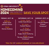 Iona University Homecoming: Alumni & Reunion Weekend