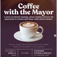 Coffee with the Mayor- April 5
