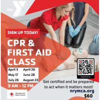 CPR & First Aid Training at NRYMCA