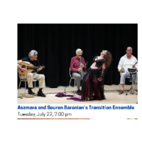 International Music and Dance: Aszmara & Souren Baronian’s Transition Ensemble