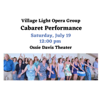 Village Light Opera Group Cabaret Performance