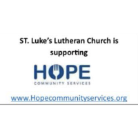 St. Luke's Back to School Drive for HOPE Community Services