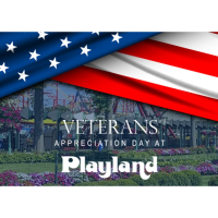 Veterans Appreciation Day at Playland.