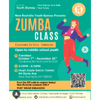 New Rochelle Youth Bureau Presents: ZUMBA CLASS