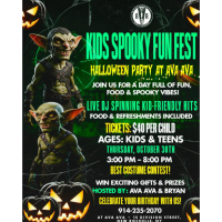 KIDS SPOOKY FUN FEST: Halloween Party at AVA AVA