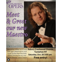 New Rochelle Opera: Meet & Greet Our New Maestro