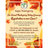 UCCW: Annual Thanksgiving Turkey Giveaway