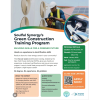 Soulful Synergy's Green Construction Training Program