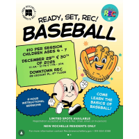 READY SET REC! Program series presents…BASEBALL
