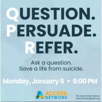 Virtual QPR Suicide Prevention Training