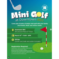 Mini-Golf at Downtown Rec 2026