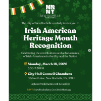 Irish American Heritage Month Recognition