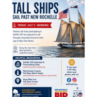 Tall Ships Sail Past New Rochelle – Viewing Notice