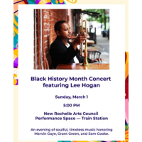 Black History Month Concert featuring Lee Hogan