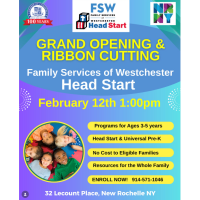 Family Services of Westchester Head Start Grand Opening & Ribbon Cutting
