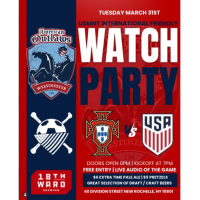 American Outlaws Westchester Presents International Friendly: USMNT vs Portugal Watch Partyv