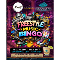 Freestyle Music Bingo