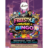 Freestyle Music Bingo