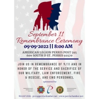 CANCELLED 9/11 Remembrance Ceremony