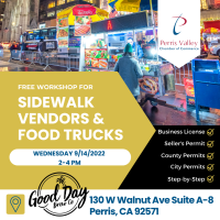 Street Vendor & Food Truck Workshop FREE
