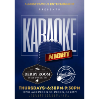 Karaoke Night @ The Derby Room