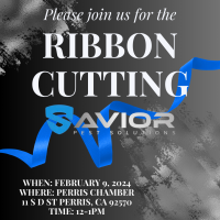 Savior Pest Solutions Ribbon Cutting