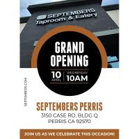 Septembers Taproom & Eatery Ribbon Cutting