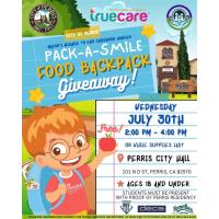 Pack-a-Smile Food Backpack Giveaway
