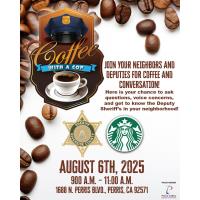 Starbucks Presents Coffee with a Cop!