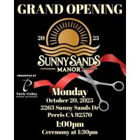 Sunnysands Manor Ribbon Cutting Ceremony